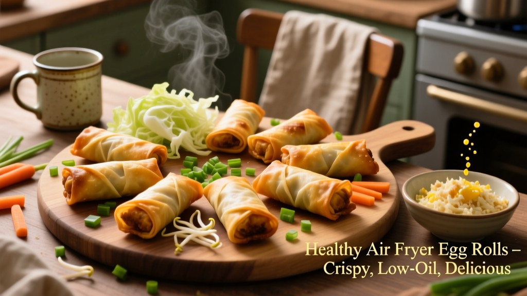 Healthy Air Fryer Egg Rolls: Crispy, Low-Oil & Delicious
