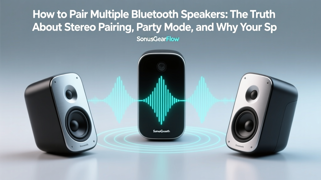 Pair Multiple Bluetooth Speakers: Truth & Fixes