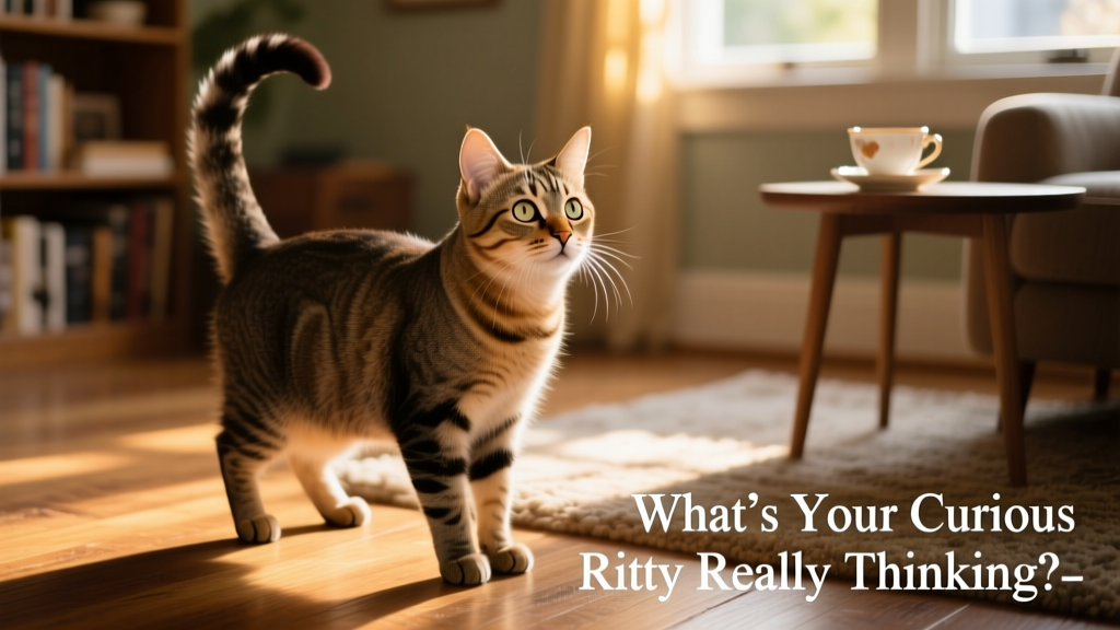Cat tail meanings: what's your curious kitty really thinking?