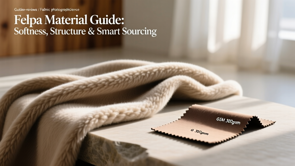 Felpa Material Guide: Softness, Structure & Smart Sourcing