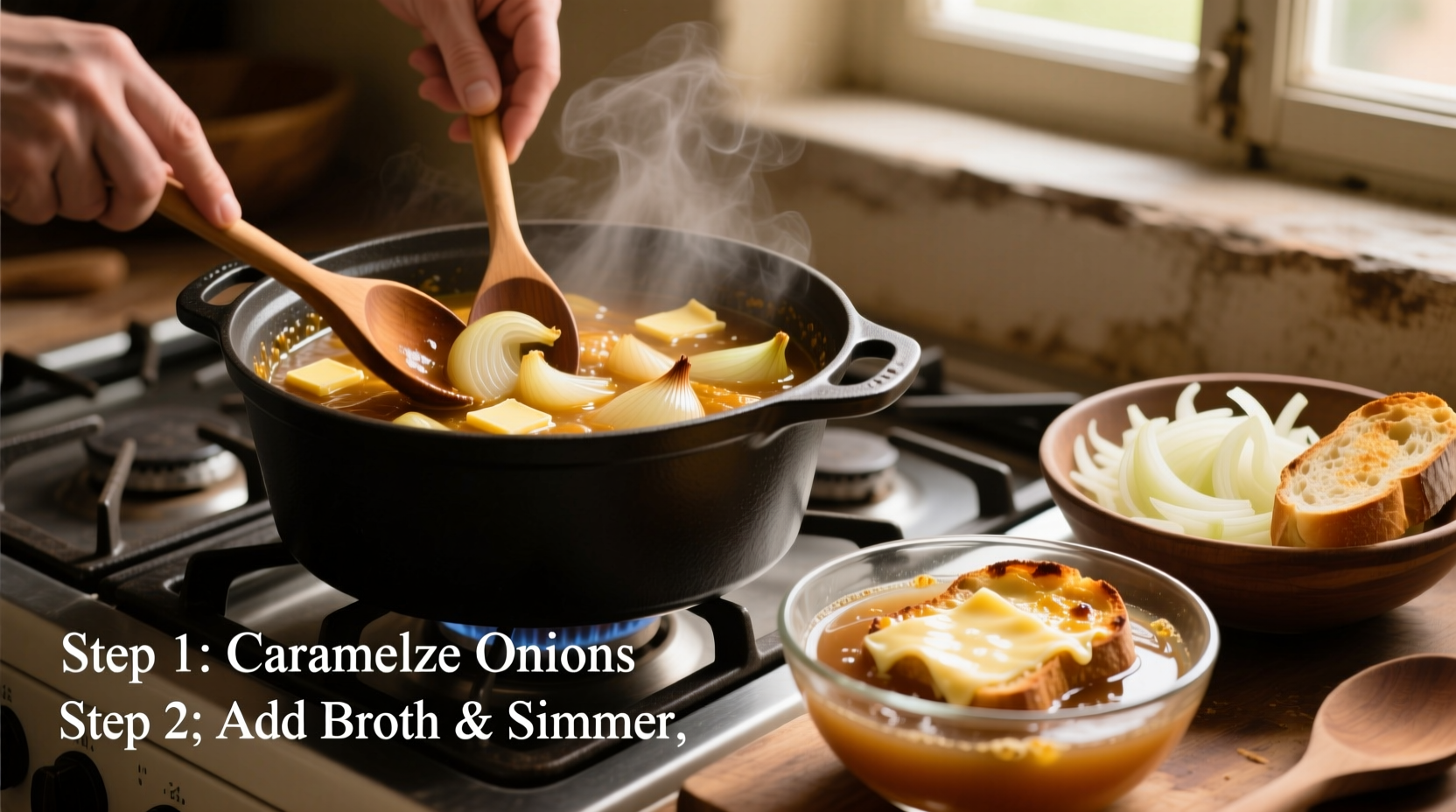 classic onion soup recipe step by step