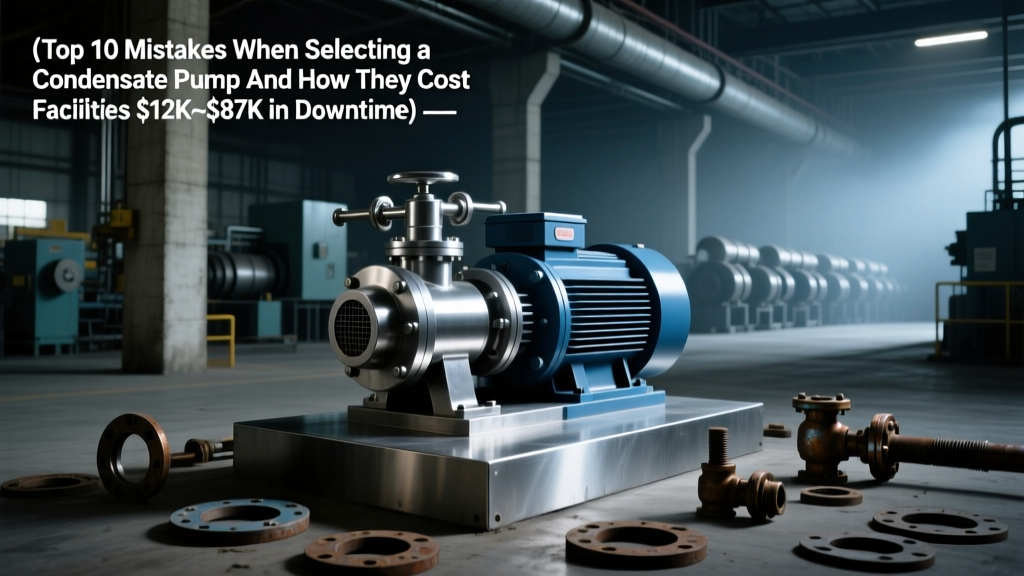 10 Costly Condensate Pump Selection Mistakes