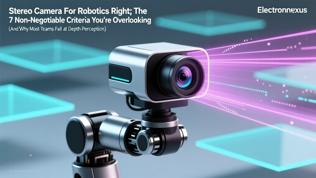 Stereo Camera For Robotics Right: The 7 Non-Negotiable Criteria You’re Overlooking (And Why Most Teams Fail at Depth Perception)