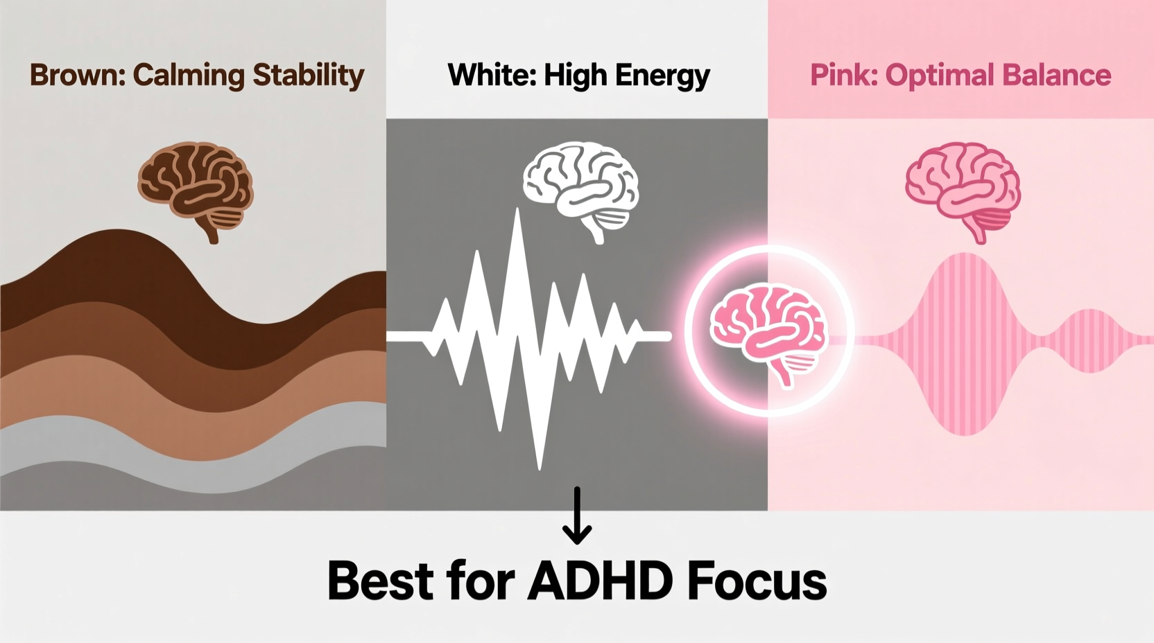 Noise Colors Brown Vs White Vs Pink Noise Which One Actually Helps Adhd ...
