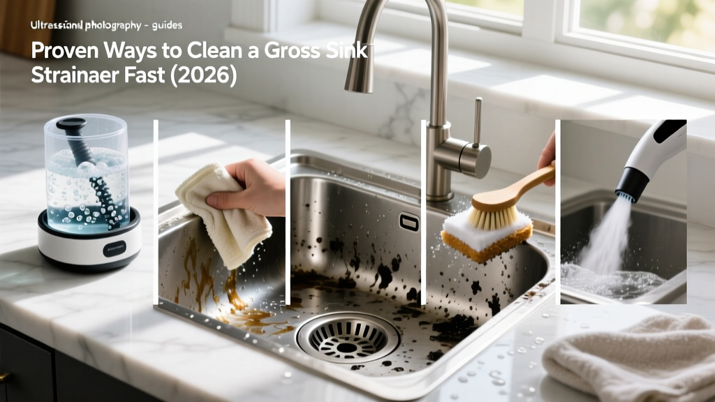 Proven Ways to Clean a Gross Sink Strainer Fast (2026)