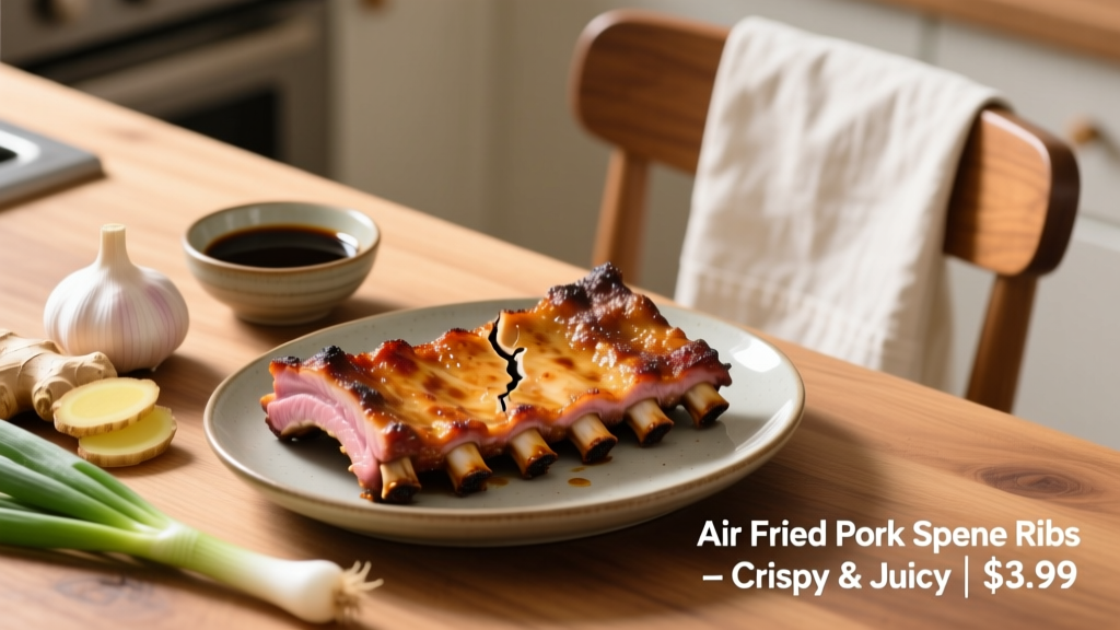 Air Fried Pork Spare Ribs: Crispy, Juicy & Budget-Friendly