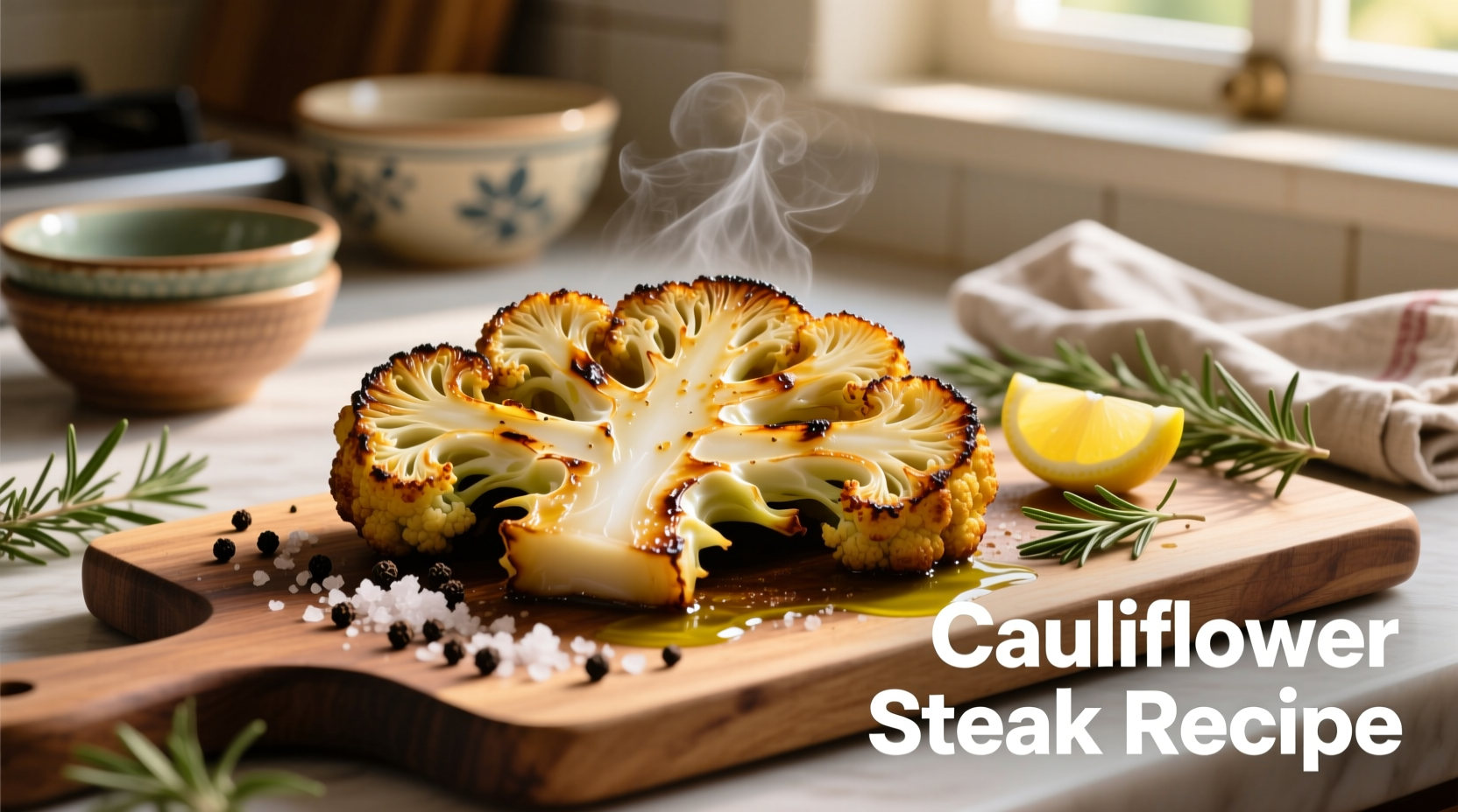 Perfect Cauliflower Steak Recipe: Crispy & Flavorful