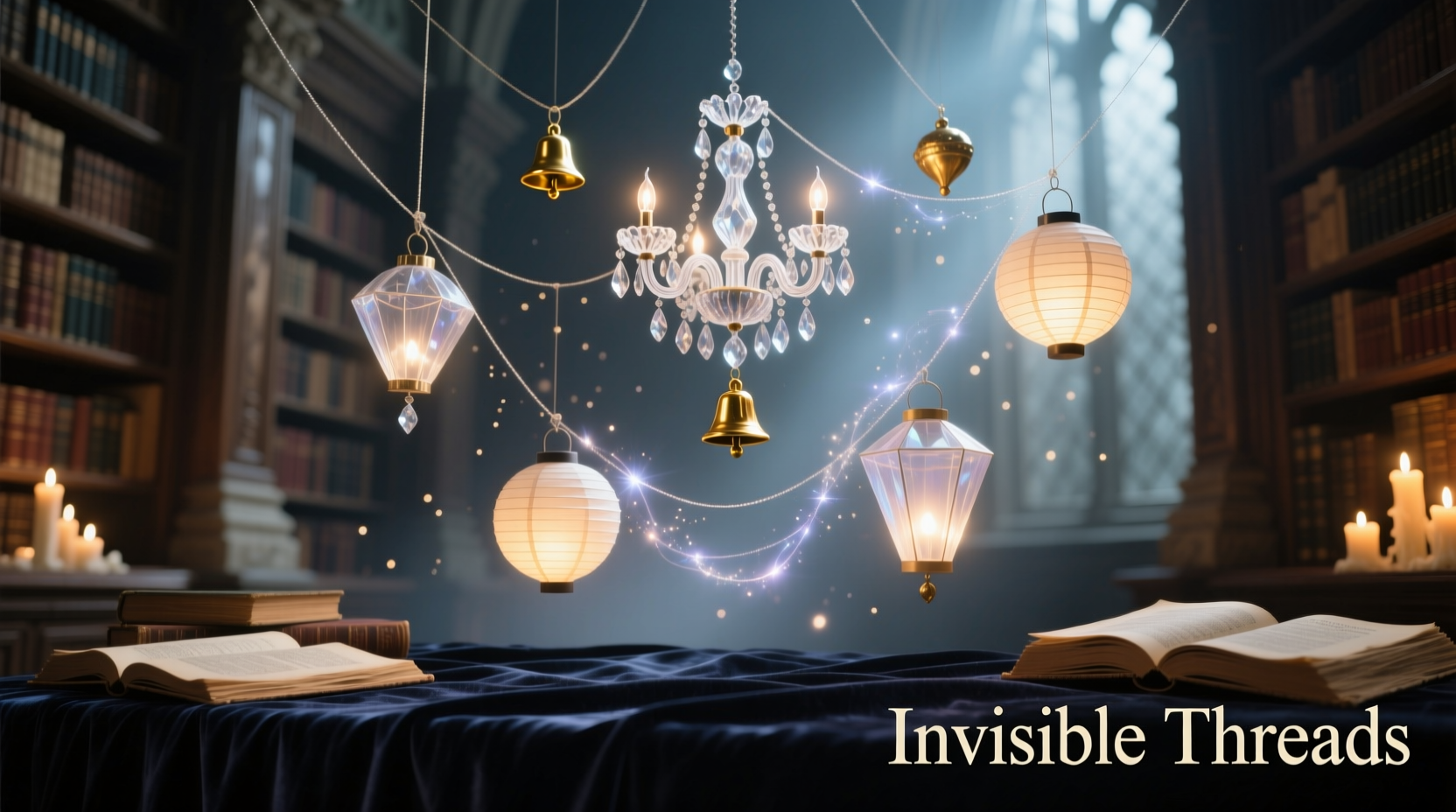 how to use invisible thread to float ornaments mid air for magic effect