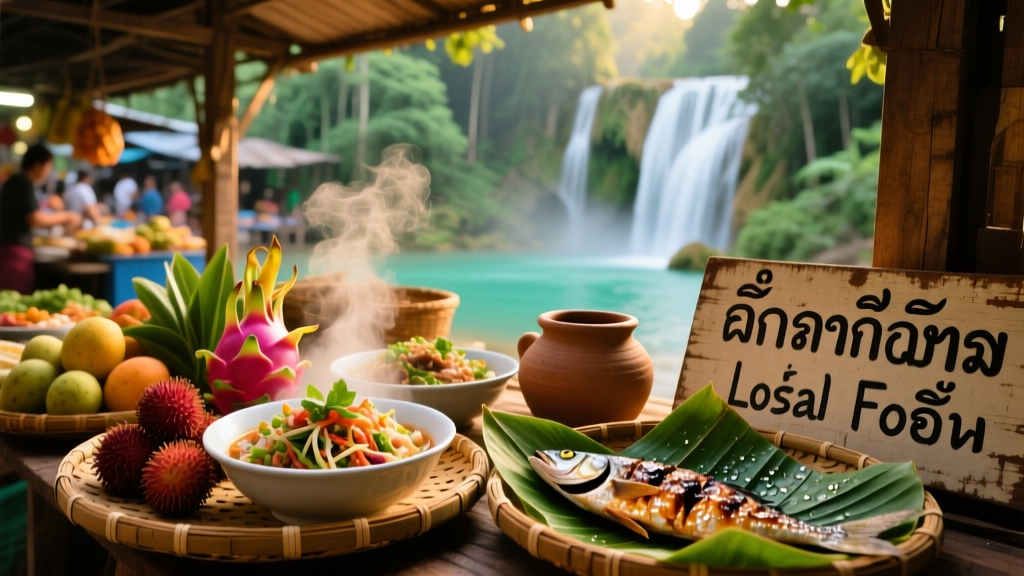 Kuang Si Waterfalls, Laos: Turquoise Cascades, Ethical Tourism, and Culinary Crossroads