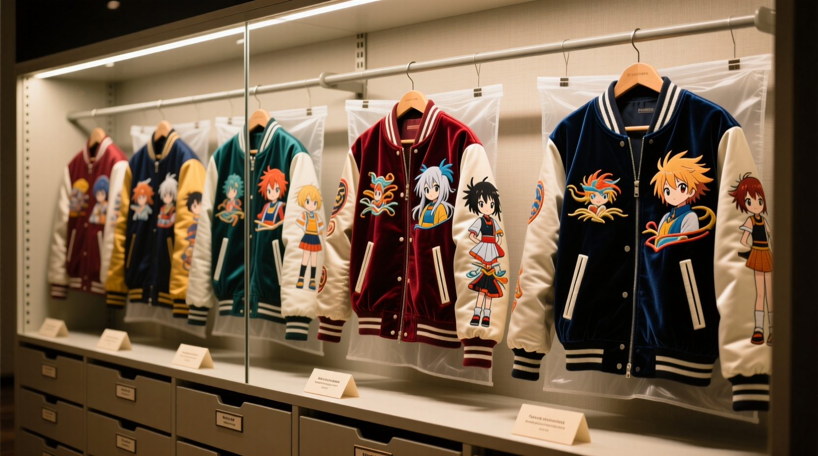 anime jacket storage closet organization tips