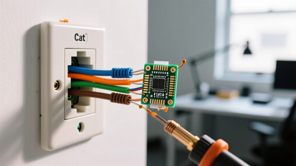 Step-by-Step Cat 6 Wiring Diagram for Wall Plates Walkthrough