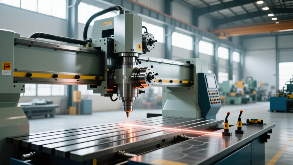 Troubleshooting Geometric Errors in a Big CNC Milling Machine