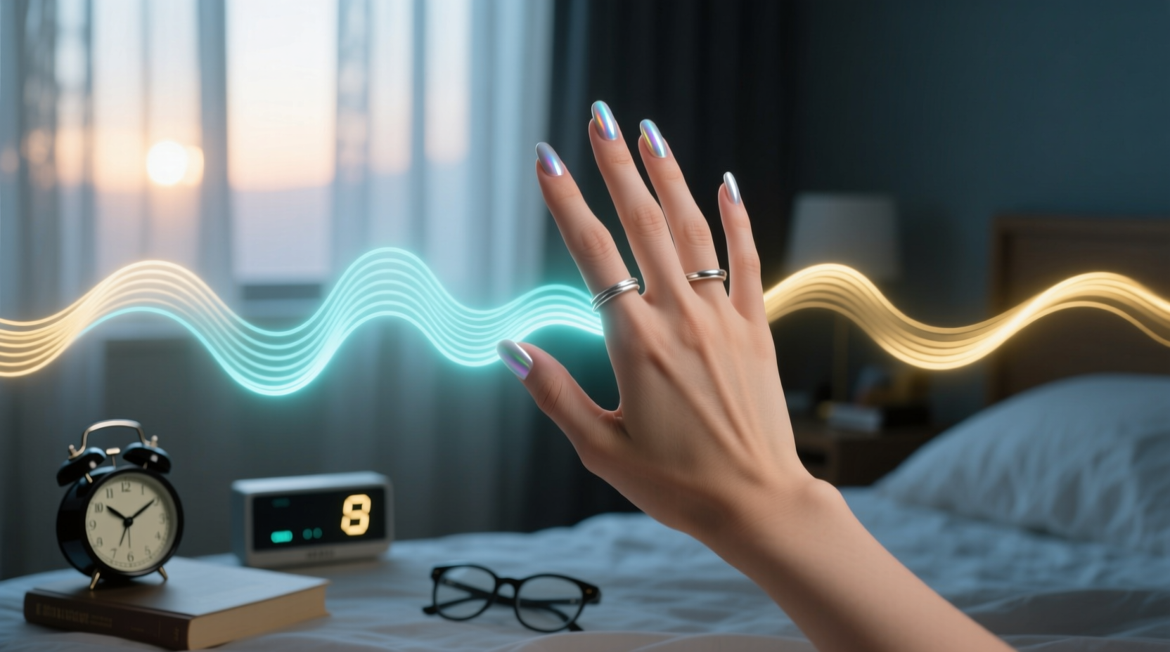 wave alarm silences your alarms with a wave of your han