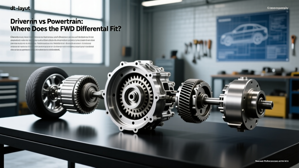 Drivetrain vs Powertrain: Where Does the FWD Differential Fit?