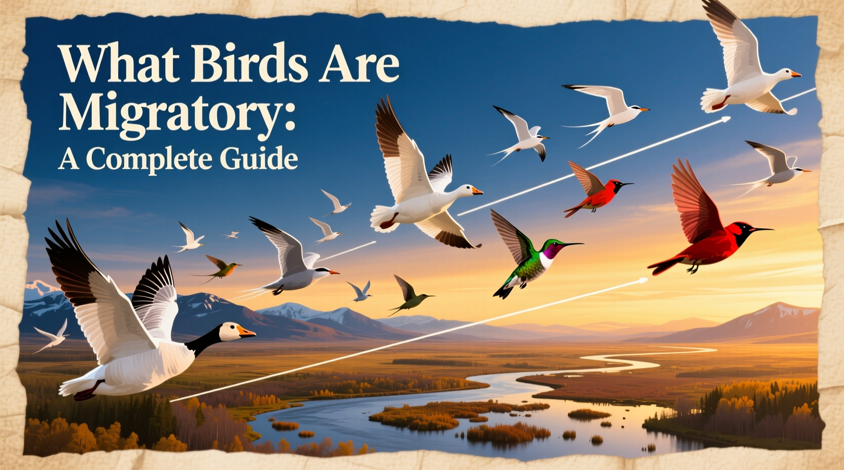 what birds are migratory