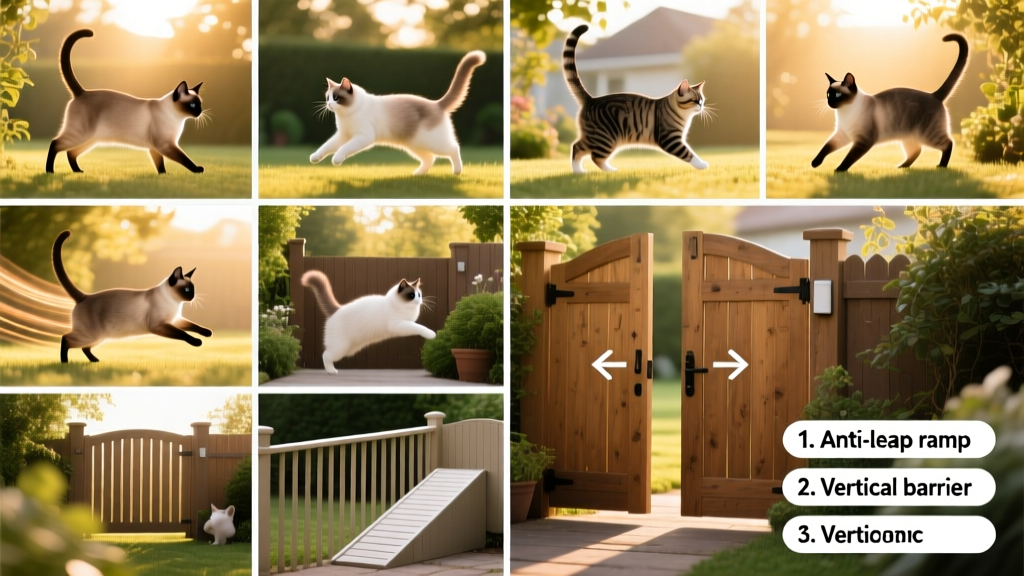 How to Keep a Cat From Leaping Over a Gate: 9 Great Options