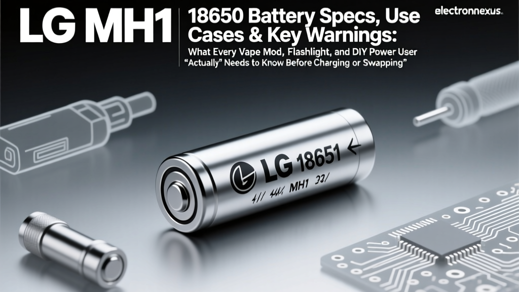 LG MH1 18650 Battery Specs, Use Cases & Key Warnings: What Every Vape Mod, Flashlight, and DIY Power User *Actually* Needs to Know Before Charging or Swapping
