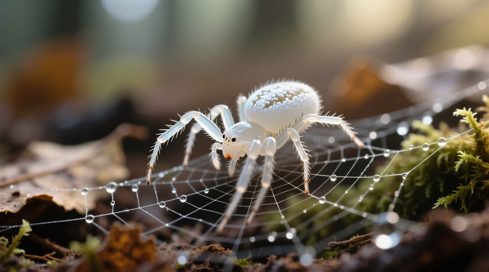 white spider mites
