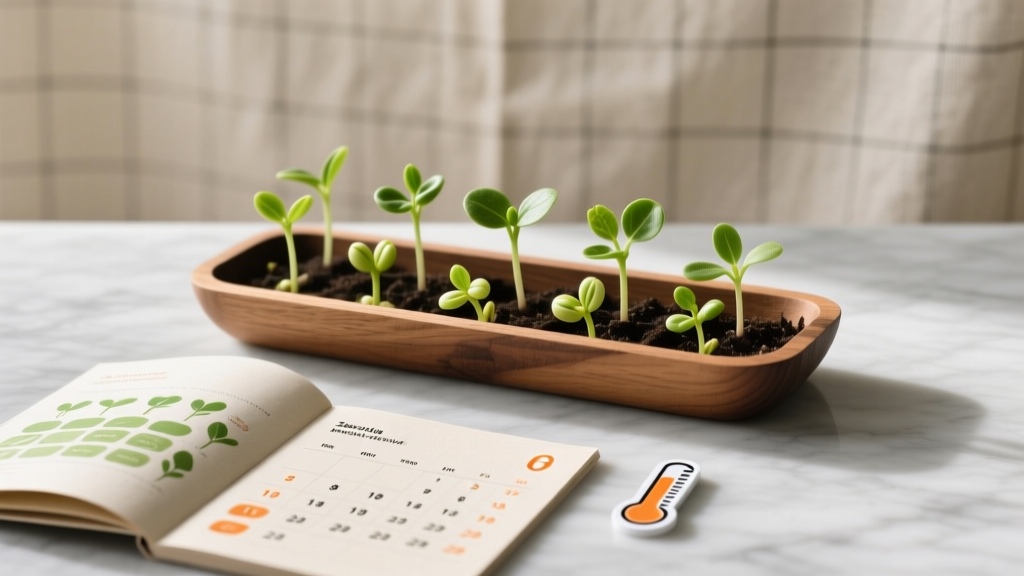 Indoor Seed-Starting Calendar for Spring (2026)