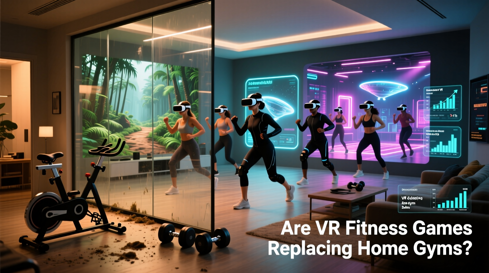 Virtual Reality Fitness Games Are They Replacing Home Gyms