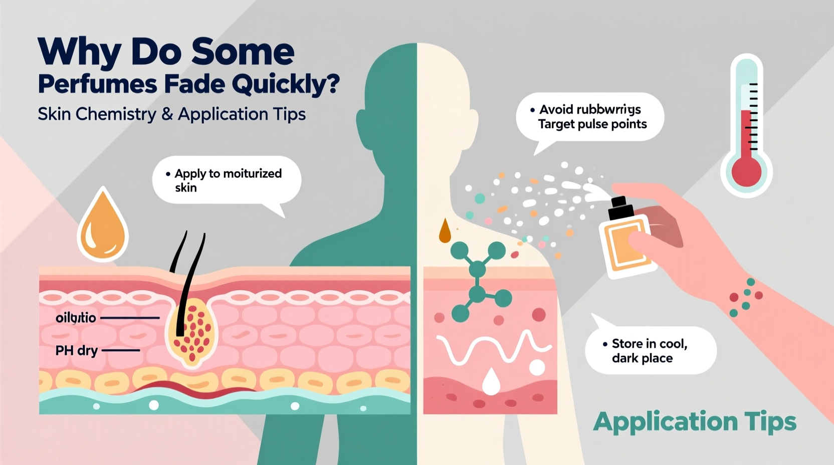 why do some perfumes fade quickly skin chemistry and application tips