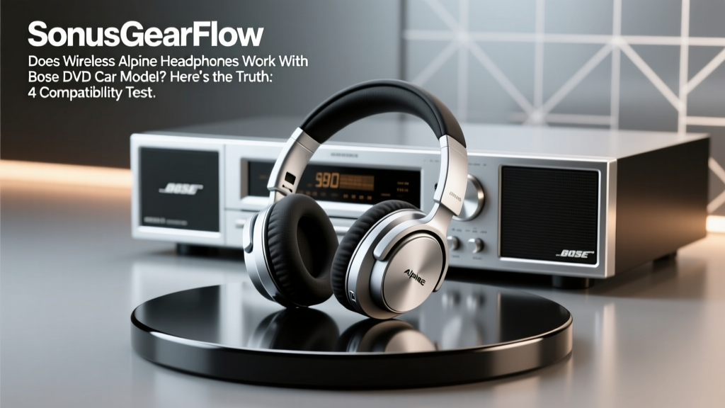 Alpine Wireless Headphones & Bose DVD Car Compatibility