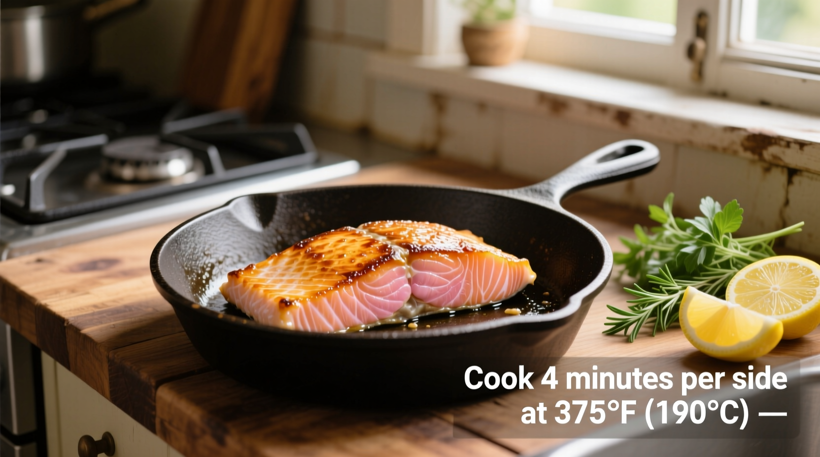 how long do you cook salmon for