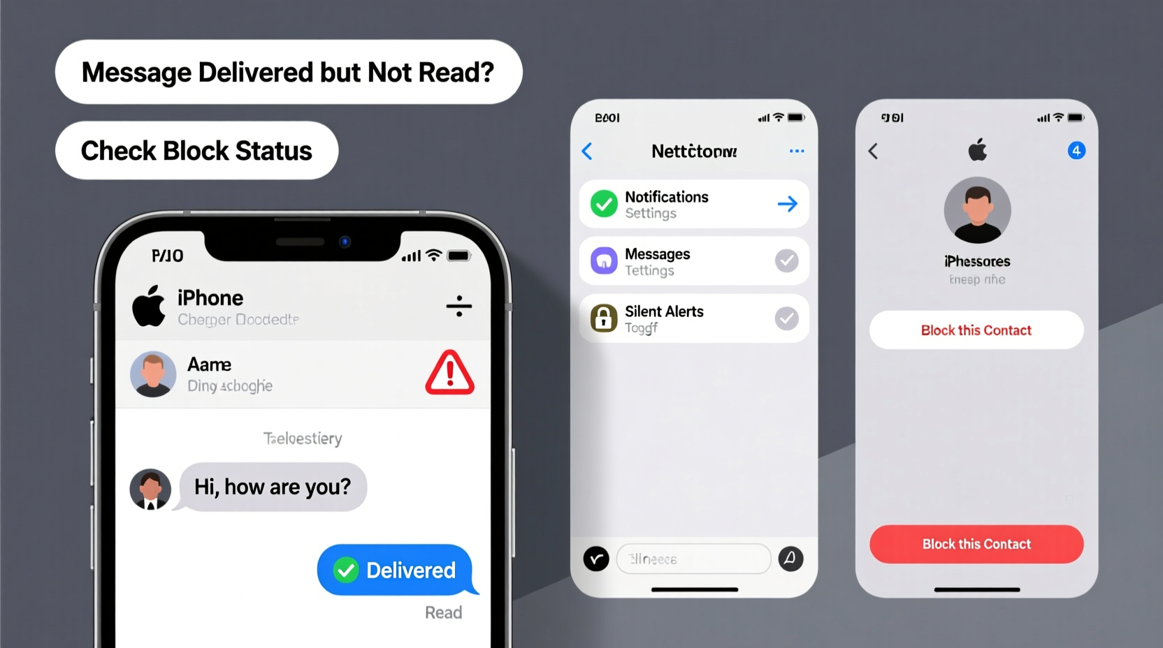 how to check if someone has blocked your texts on iphone