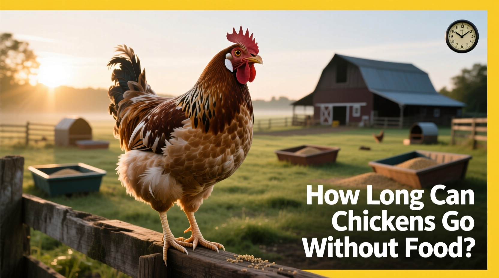 How Long Can Chickens Survive Without Food? Essential Facts