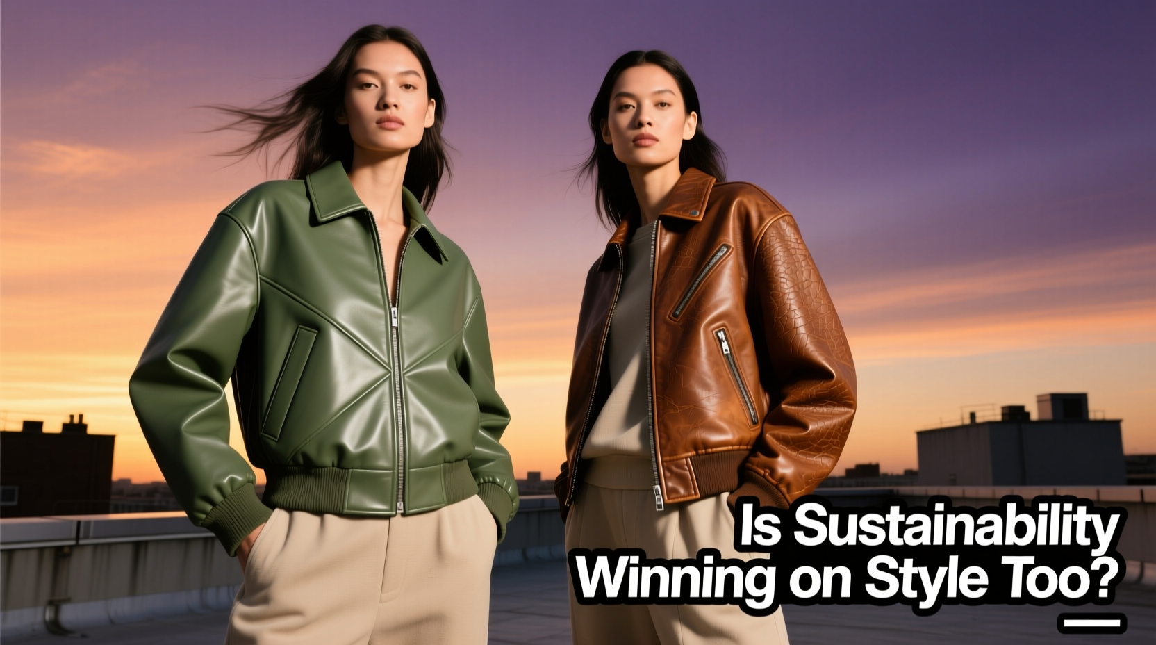 vegan leather jacket vs real leather is sustainability winning on style too