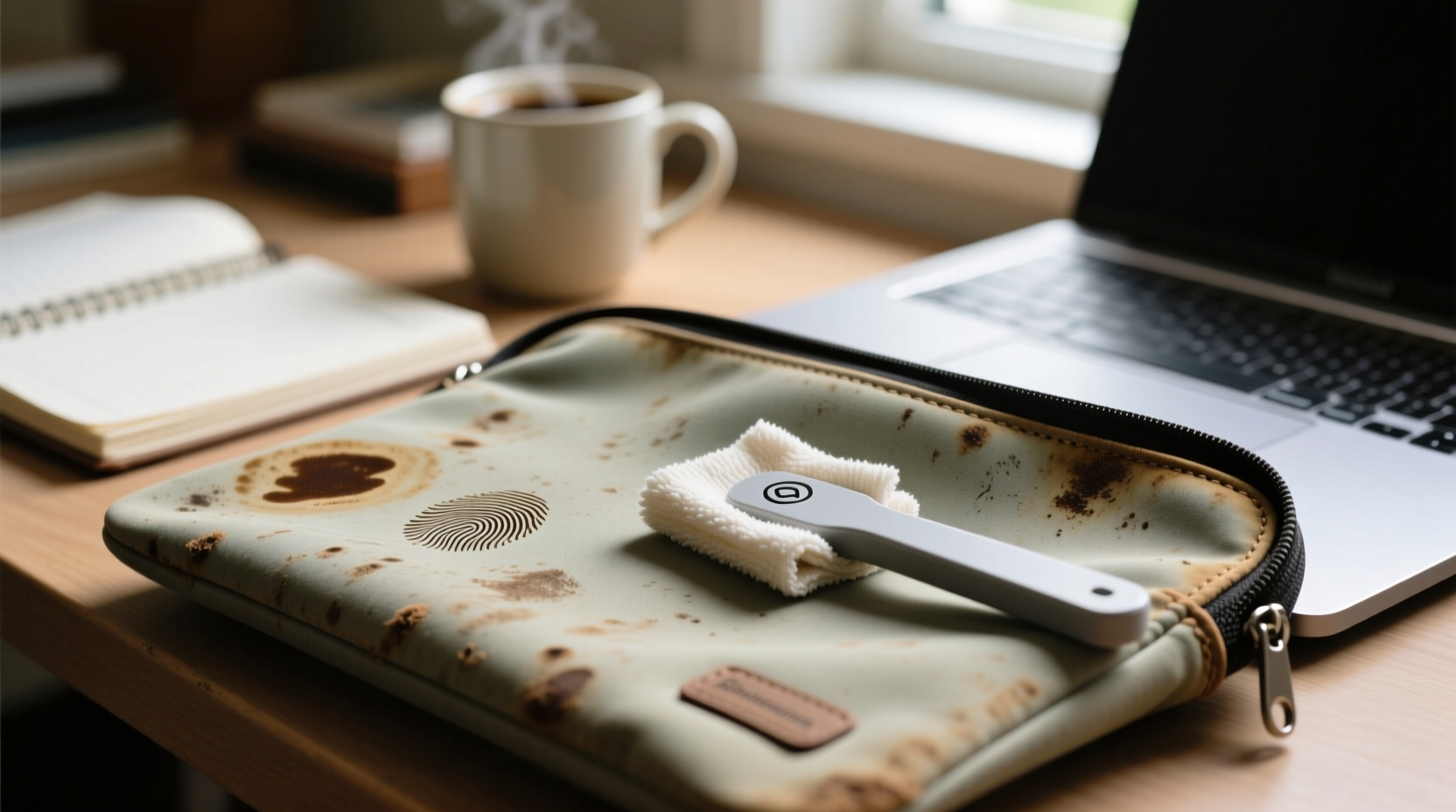 how to clean neoprene laptop sleeves