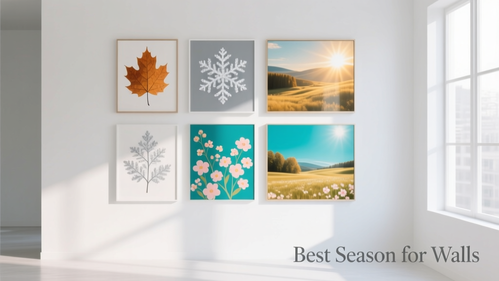 The Best Season for Walls: When to Paint, Repair, and Install Interior and Exterior Surfaces