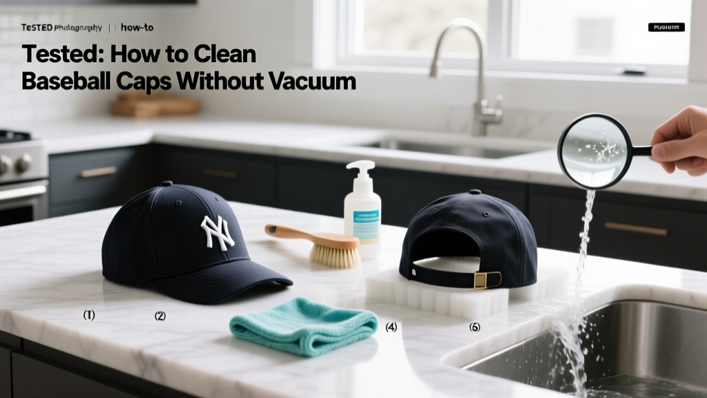Tested: How to Clean Baseball Caps Without Vacuum