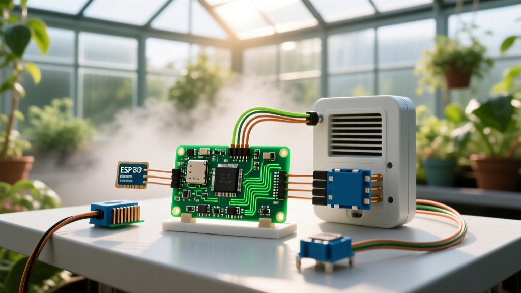 Sensor-Driven Arduino Projects with Servos: Smart Greenhouse Vents