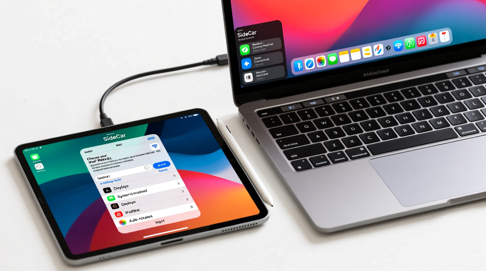 can you use ipad as second monitor for macbook and how to set it up smoothly