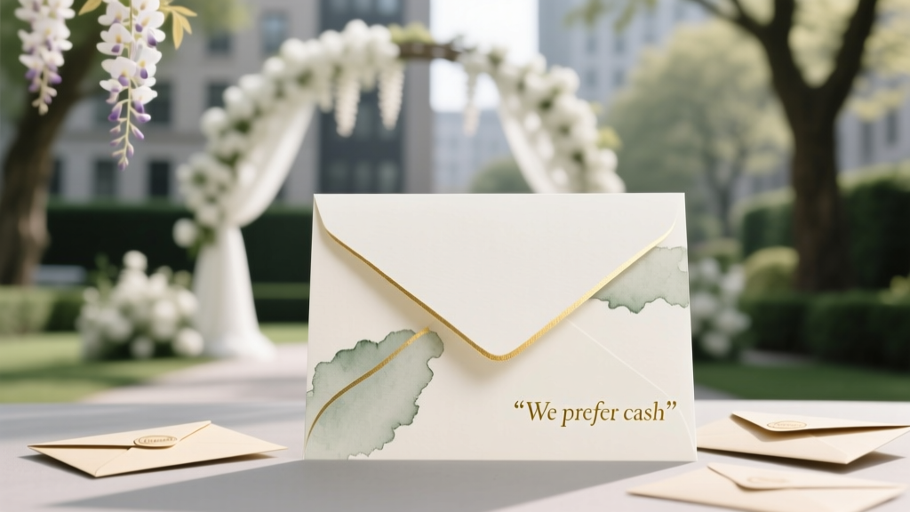 How to Say We Prefer Cash on Wedding Invitations