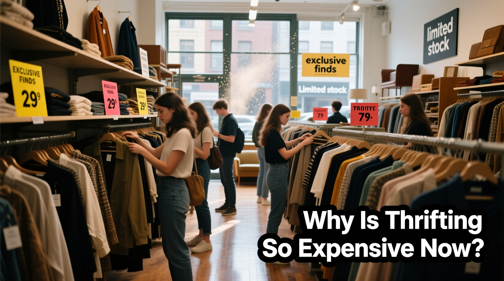 why is thrifting becoming so expensive lately