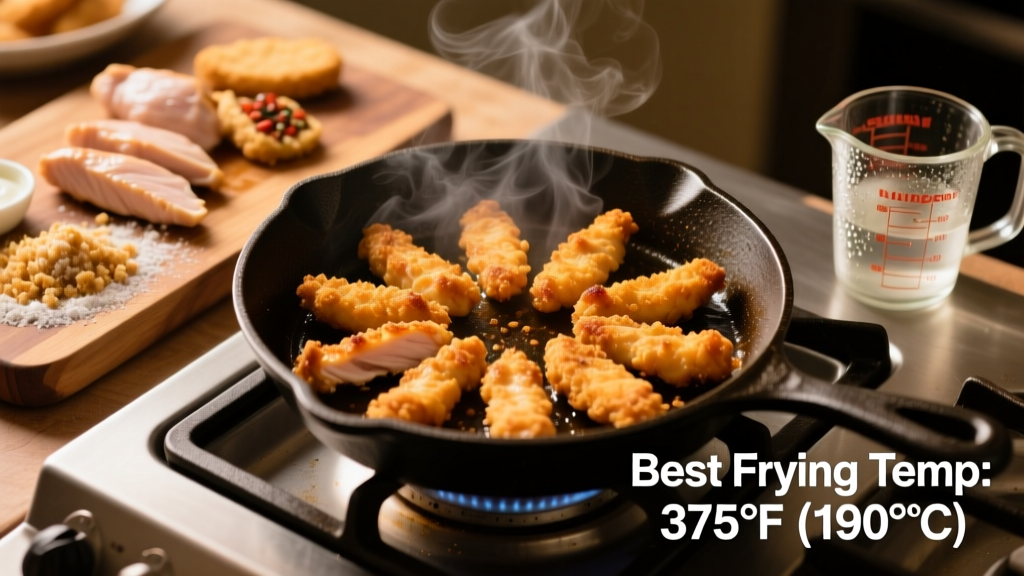 Best Frying Temperature for Chicken Tenders (Tested!)