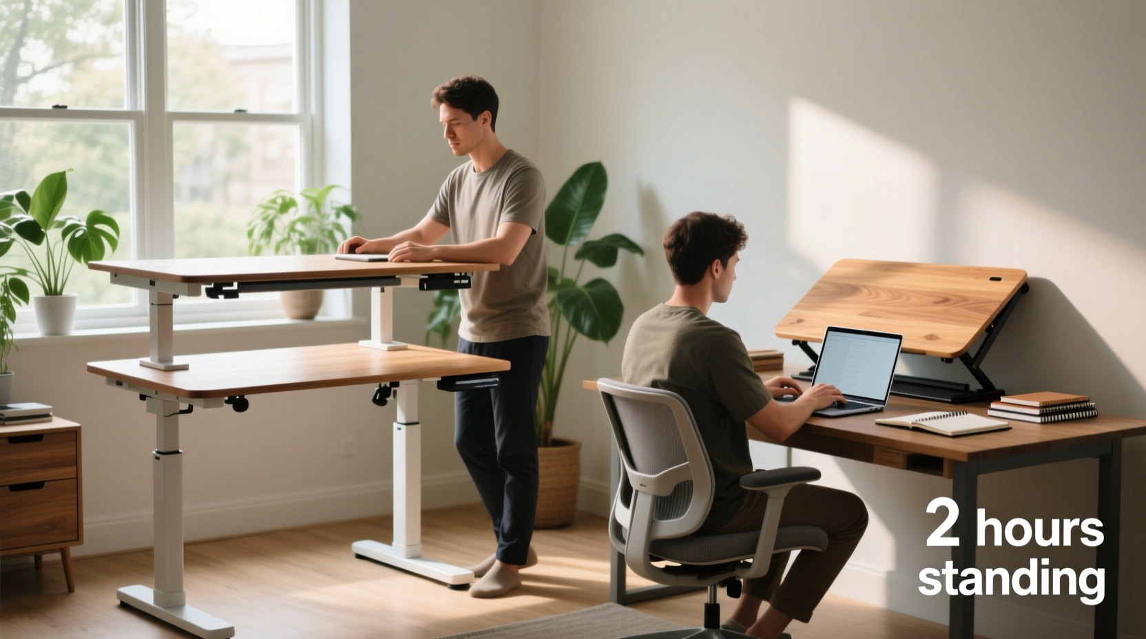 standing desk vs desk converter do you really stand enough to justify the cost