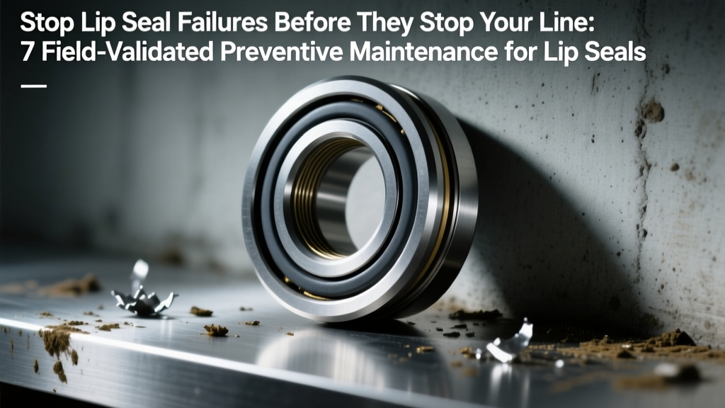 Stop Lip Seal Failures: 7 Field-Validated PM Steps
