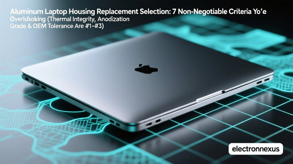 Aluminum Laptop Housing Replacement Selection: 7 Non-Negotiable Criteria You’re Overlooking (Thermal Integrity, Anodization Grade & OEM Tolerance Are #1–#3)