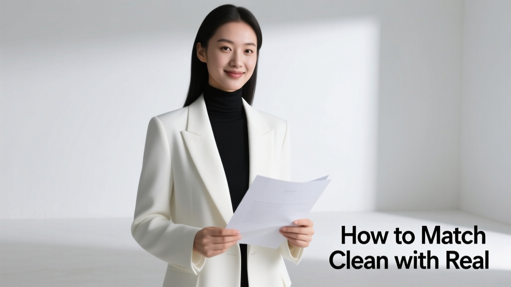 How To Match Clean With Real: A Practical Framework for Authentic, High-Performance Living