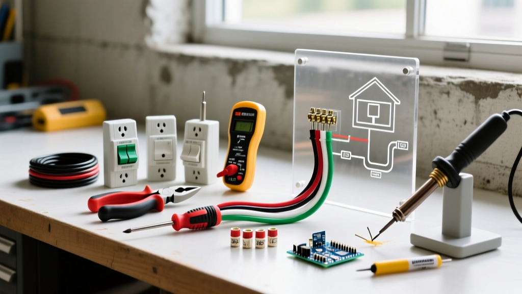 Tools & Materials for Electrical Outlet Repair Orlando