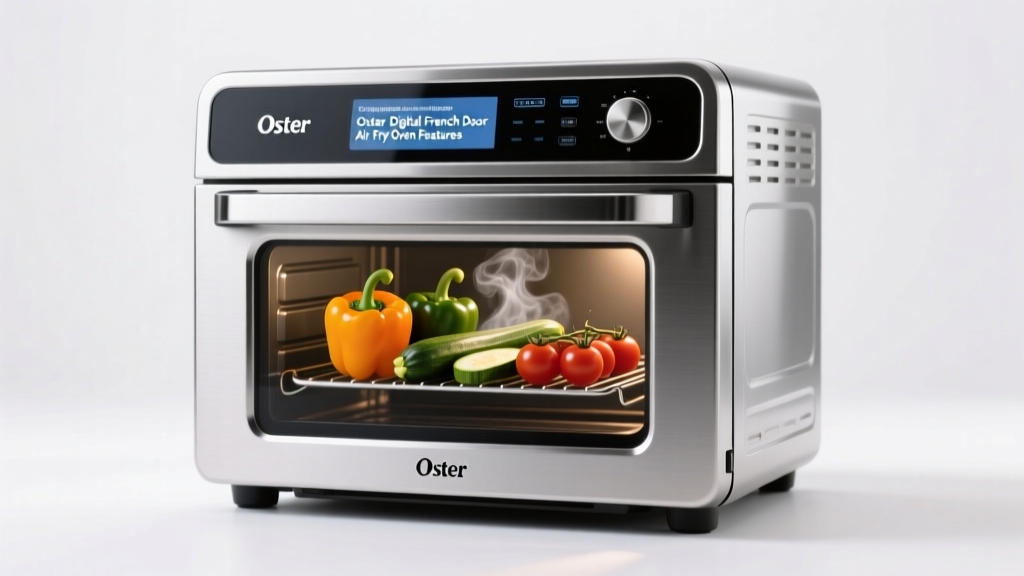 Oster Digital French Door Air Fry Oven Features