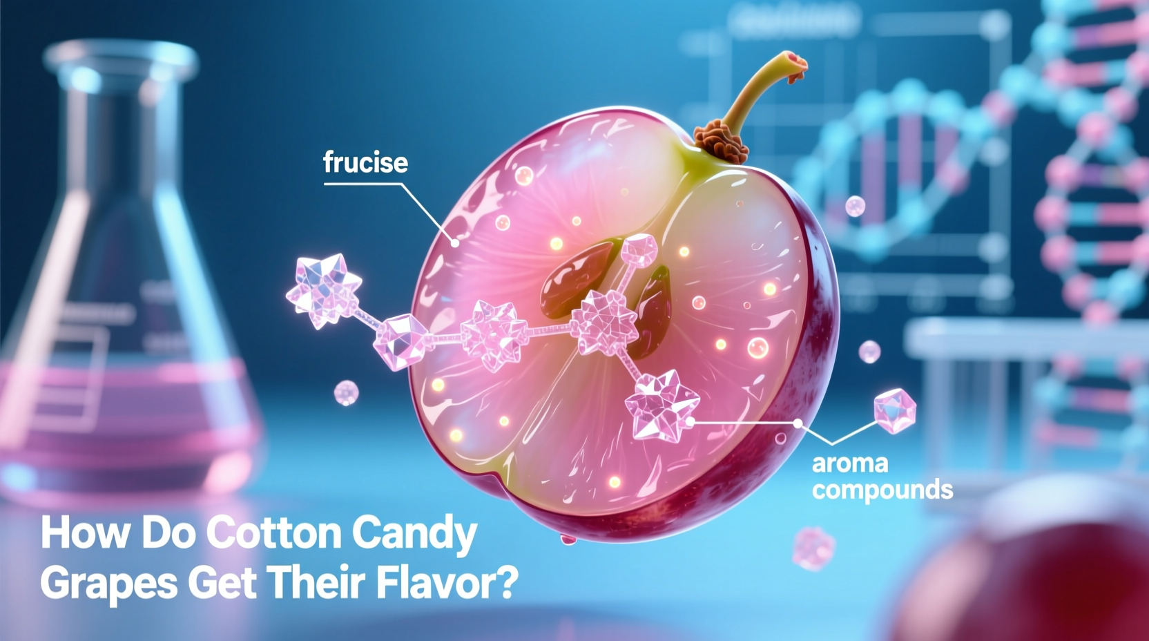 How Cotton Candy Grapes Get Their Natural Flavor