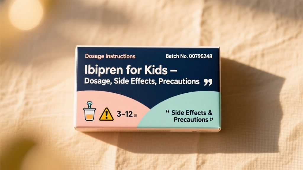 Ibuprofen for Kids: Safe Dosage, Recognizable Side Effects, and Essential Precautions