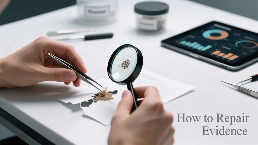 How To Repair Evidence