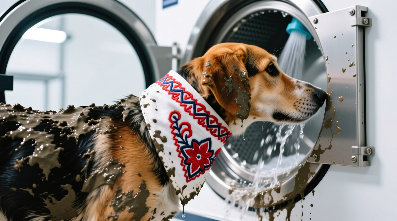 how to sanitize dog bandanas without fading embroidery