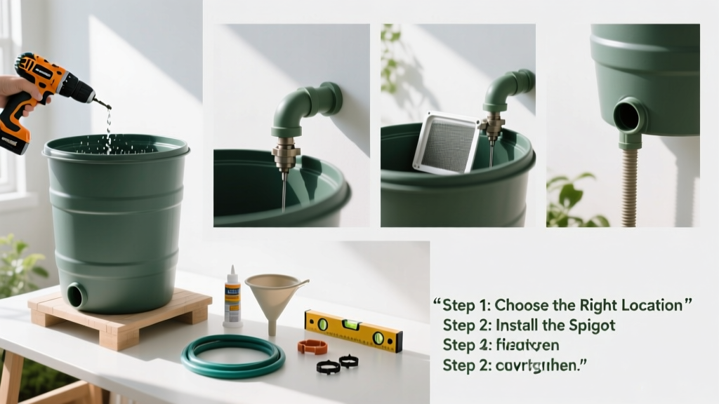 How to Set Up a Rain Barrel for Your Home Garden