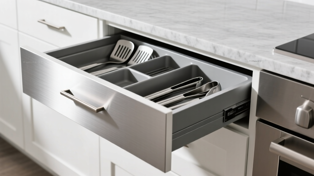How to Install a Utensil Pull Out Drawer (Step-by-Step)